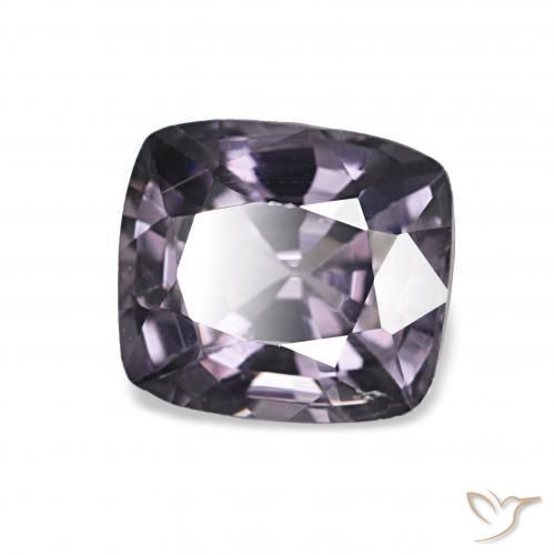 1.36 ct Gray Spinel Stone, Natural Spinel in Cushion-Cut Shape for Sale
