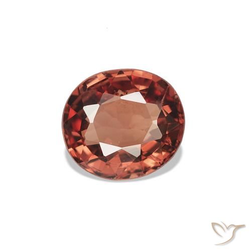 0.46ct Deep Rose Red Spinel, Oval, VVS