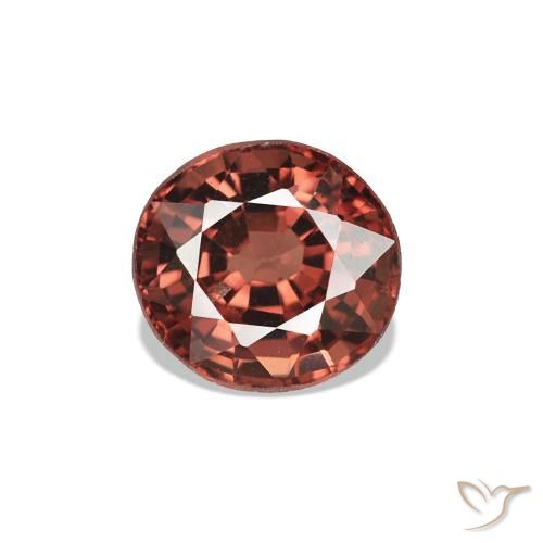 0.67 ct Red Spinel Gemstone, Spinel Gem in Oval Facet Shape for Sale.