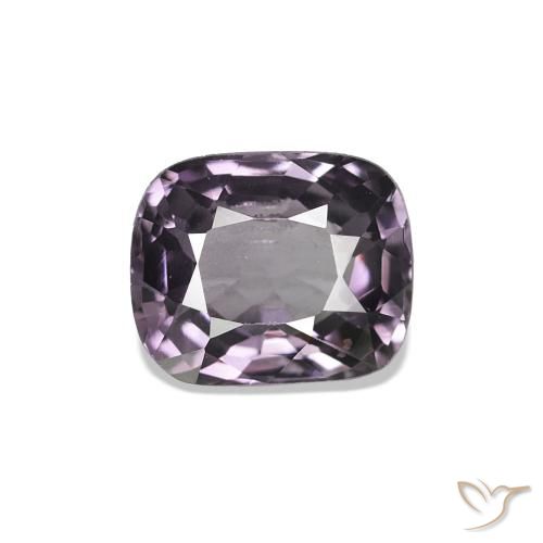 0.73 ct Gray Spinel Gemstone, Spinel Gem in Cushion-Cut Shape for Sale.