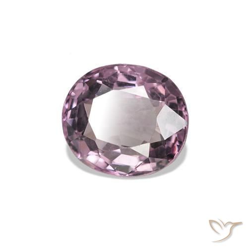 0.74 ct Purple Spinel Stone, Natural Spinel in Oval Facet Shape for Sale