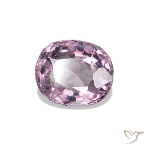 0.82 ct Purple Spinel Stone, Natural Spinel in Oval Facet Shape for Sale