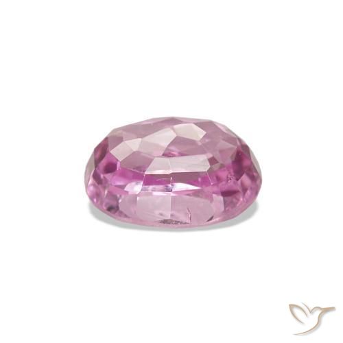 Spinel Gemstone in 5.7 x 4.3 mm Size for Sale, Spinel Stone in Very Light Royal Purple Pink Color