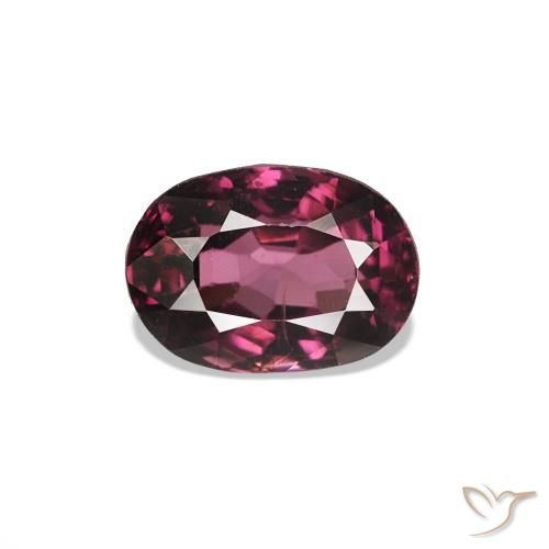 0.91ct Dark Purple Spinel, Oval, VVS