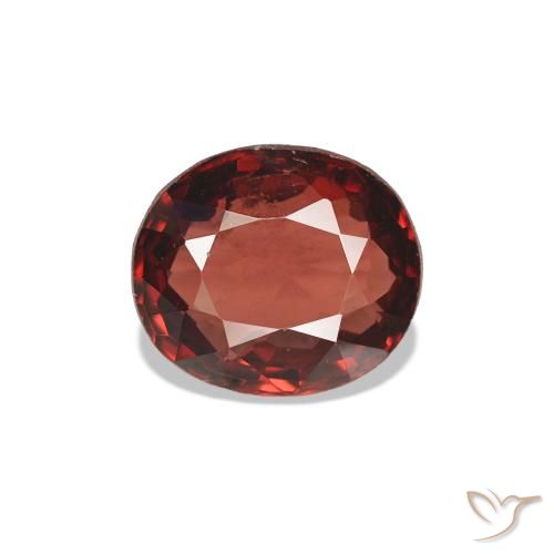 0.61 ct Red Spinel Gemstone, Spinel Gem in Oval Facet Shape for Sale.