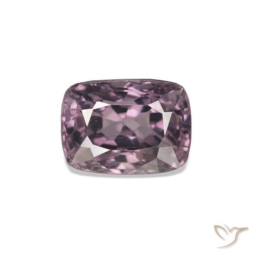 0.87ct Deep Mauve Tone Spinel, Cushion, VVS