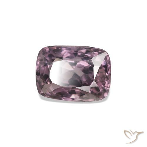 0.87 ct Purple Spinel Stone, Natural Spinel in Cushion-Cut Shape for Sale