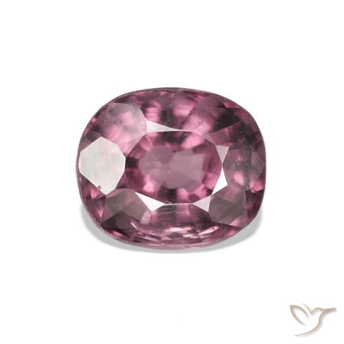 0.94 ct Purple Spinel Gemstone, Spinel Gem in Cushion-Cut Shape for Sale.