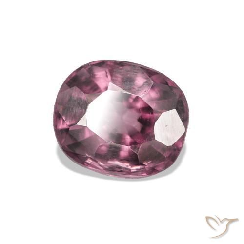 0.94 ct Purple Spinel Stone, Natural Spinel in Cushion-Cut Shape for Sale
