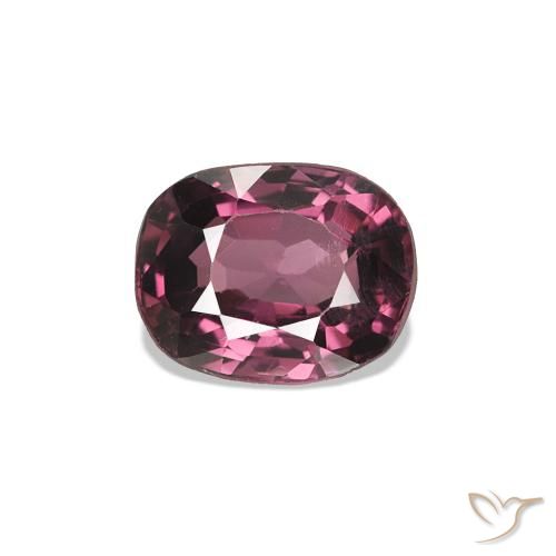0.64 ct Purple Spinel Gemstone, Spinel Gem in Cushion-Cut Shape for Sale.