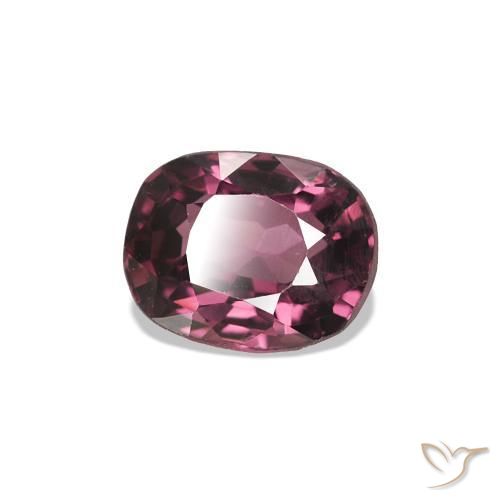 0.64 ct Purple Spinel Stone, Natural Spinel in Cushion-Cut Shape for Sale