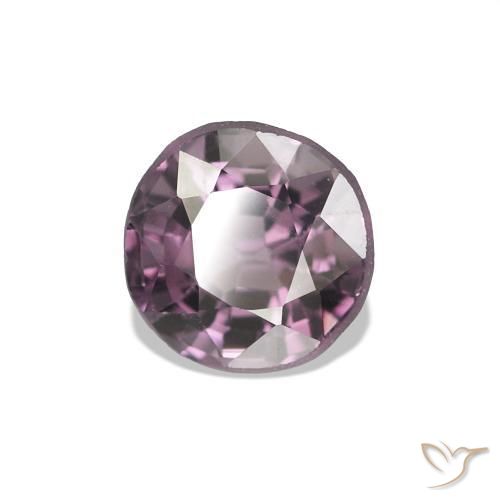 0.77 ct Purple Spinel Stone, Natural Spinel in Round Facet Shape for Sale