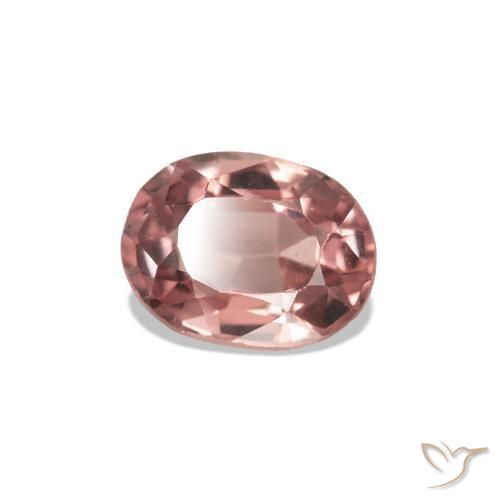 0.64 ct Pink Spinel Stone, Natural Spinel in Oval Facet Shape for Sale