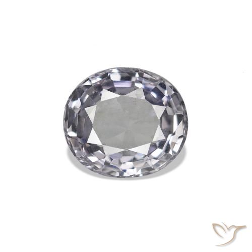 0.71 ct Gray Spinel Gemstone, Spinel Gem in Oval Facet Shape for Sale.