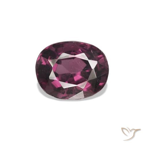 0.68 ct Purple Spinel Gemstone, Spinel Gem in Oval Facet Shape for Sale.