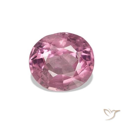 0.77 ct Pink Spinel Gemstone, Spinel Gem in Oval Facet Shape for Sale.