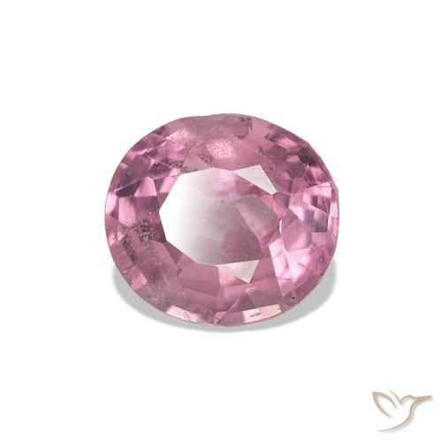 0.77 ct Pink Spinel Stone, Natural Spinel in Oval Facet Shape for Sale