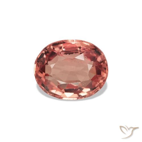 0.53ct Reddish Orange Spinel, Oval, VS