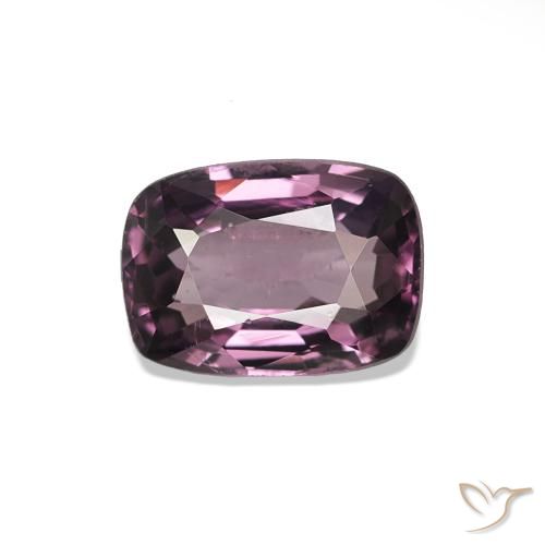 0.83 ct Purple Spinel Gemstone, Spinel Gem in Cushion-Cut Shape for Sale.