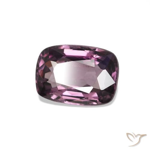 0.83 ct Purple Spinel Stone, Natural Spinel in Cushion-Cut Shape for Sale