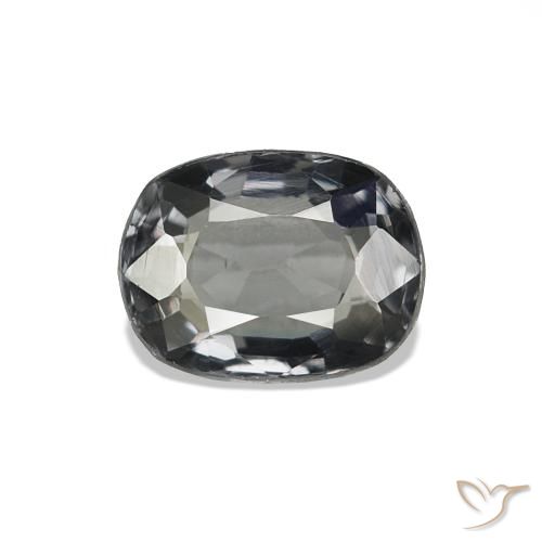 0.67 ct Gray Spinel Gemstone, Spinel Gem in Cushion-Cut Shape for Sale.