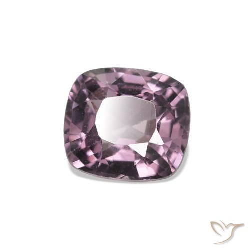 0.63 ct Purple Spinel Stone, Natural Spinel in Cushion-Cut Shape for Sale