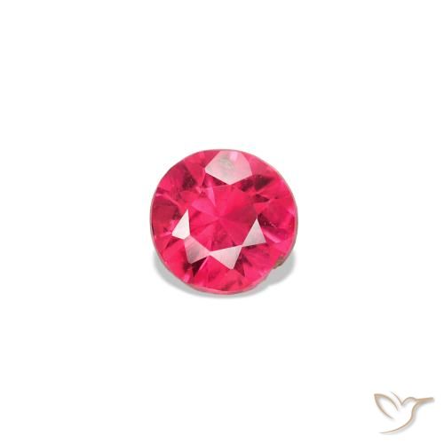 0.09ct Pink Spinel, Round, VS-SI