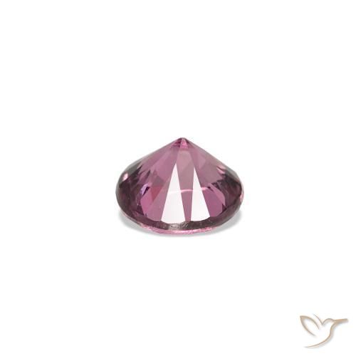 Spinel Gemstone in 3.5 mm (calibrated) Size for Sale, Spinel Stone in Pinkish Purple Color