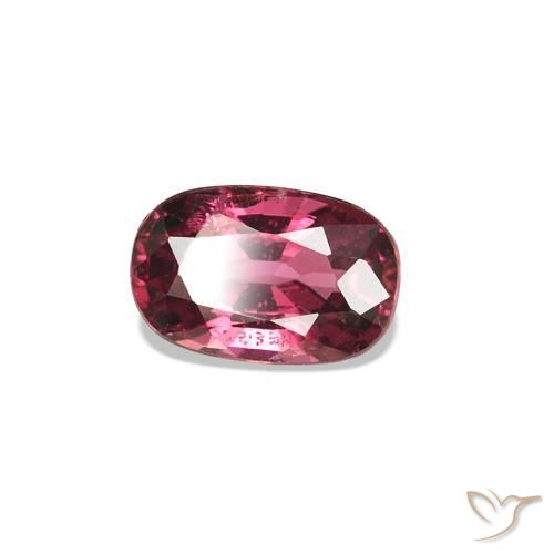 0.62 ct Purple Spinel Stone, Natural Spinel in Oval Facet Shape for Sale