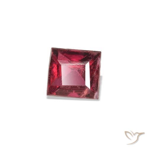 0.28ct Currant Red Spinel, Baguette, VS