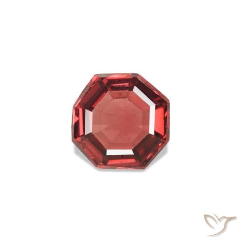 0.33ct Deep Wine Red Spinel, Emerald Cut, VVS