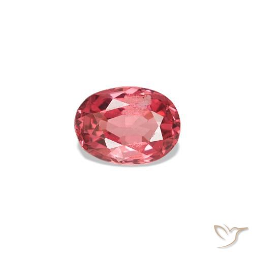 0.21 ct Red Spinel Gemstone, Spinel Gem in Oval Facet Shape for Sale.