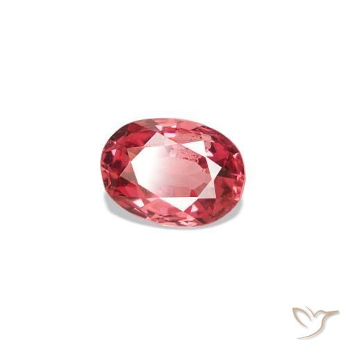 0.21 ct Red Spinel Stone, Natural Spinel in Oval Facet Shape for Sale
