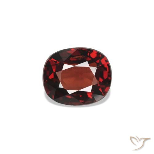 0.58ct Dark Red Spinel, Cushion, VVS-VS