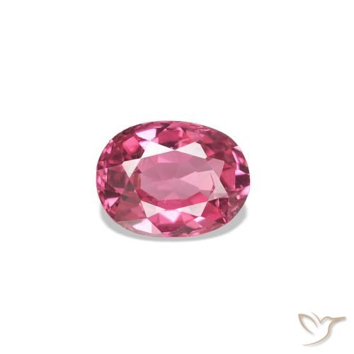 0.30 ct Red Spinel Gemstone, Spinel Gem in Oval Facet Shape for Sale.