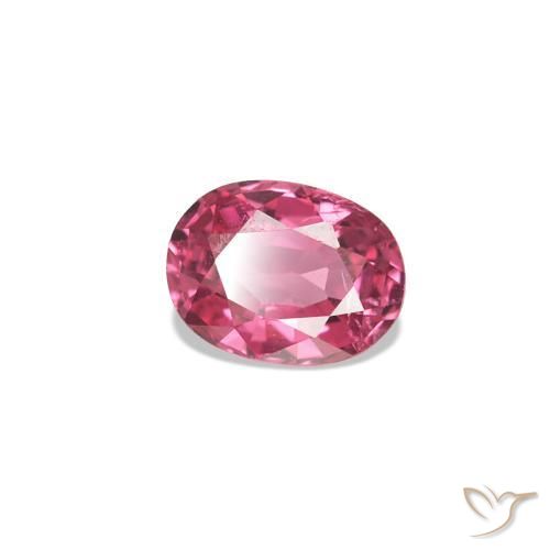 0.30 ct Red Spinel Stone, Natural Spinel in Oval Facet Shape for Sale