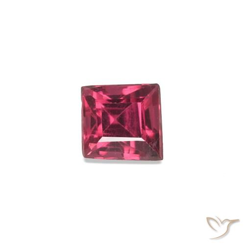 0.21ct Medium Red Spinel, Square, VS