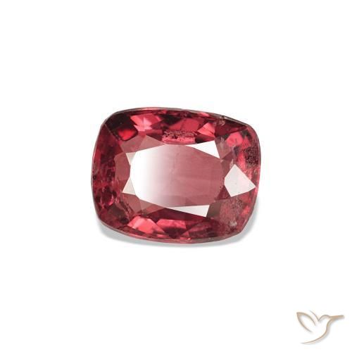 0.61 ct Red Spinel Stone, Natural Spinel in Cushion-Cut Shape for Sale