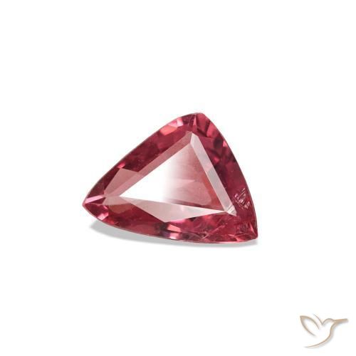 0.28 ct Red Spinel Stone, Natural Spinel in Trillion Facet Shape for Sale