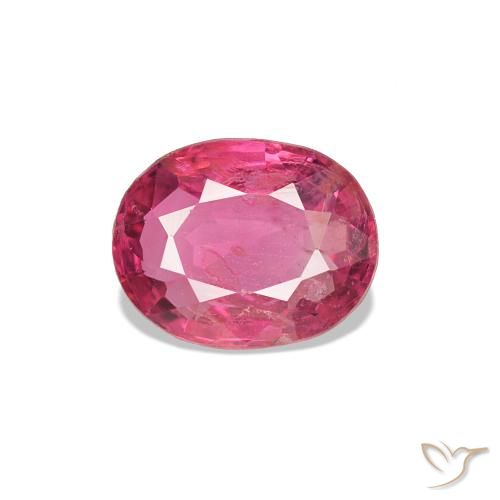 0.97 ct Pink Spinel Gemstone, Spinel Gem in Oval Facet Shape for Sale.