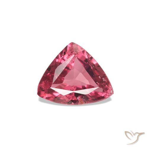 0.48ct Medium Pink Spinel Gemstones, Trillion, VS-SI