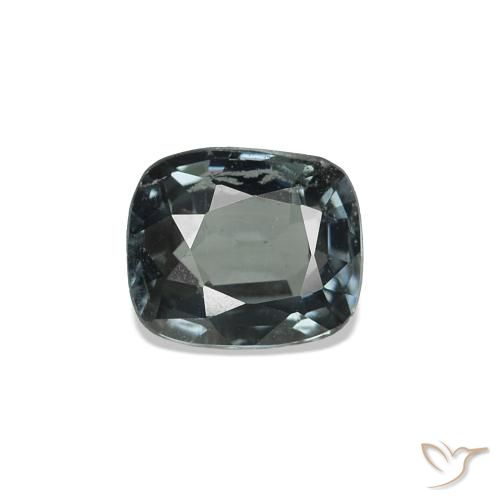 0.54 ct Gray Spinel Gemstone, Spinel Gem in Cushion-Cut Shape for Sale.
