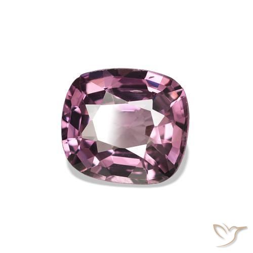 0.90 ct Purple Spinel Stone, Natural Spinel in Cushion-Cut Shape for Sale