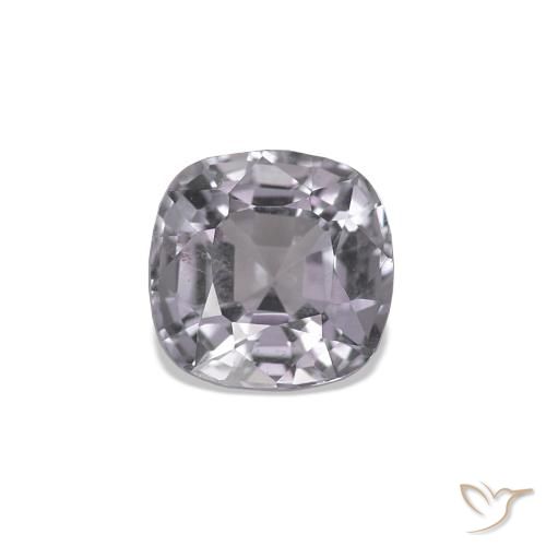 0.80 ct Gray Spinel Gemstone, Spinel Gem in Cushion-Cut Shape for Sale.