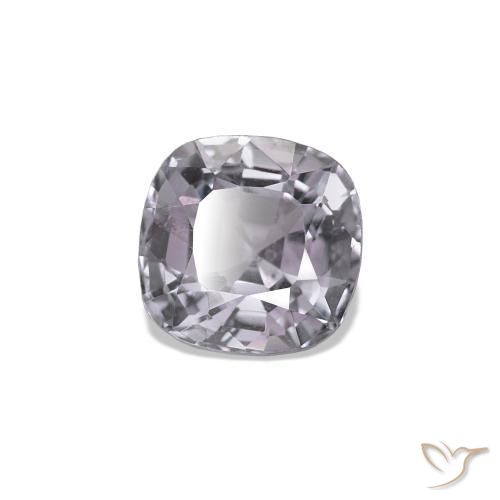 0.80 ct Gray Spinel Stone, Natural Spinel in Cushion-Cut Shape for Sale