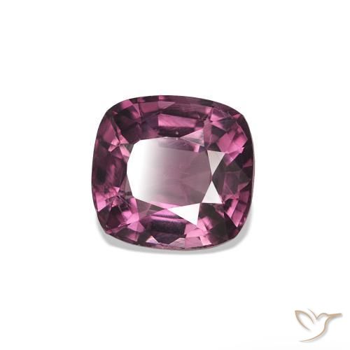 1.10 ct Purple Spinel Stone, Natural Spinel in Cushion-Cut Shape for Sale