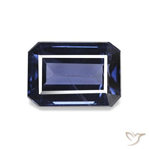2.21ct Dark Blue Spinel, Emerald Cut, VVS