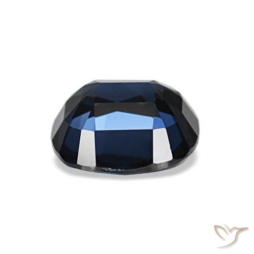 Spinel Gemstone in 7.9 x 7.2 mm Size for Sale, Spinel Stone in Night Blue Color