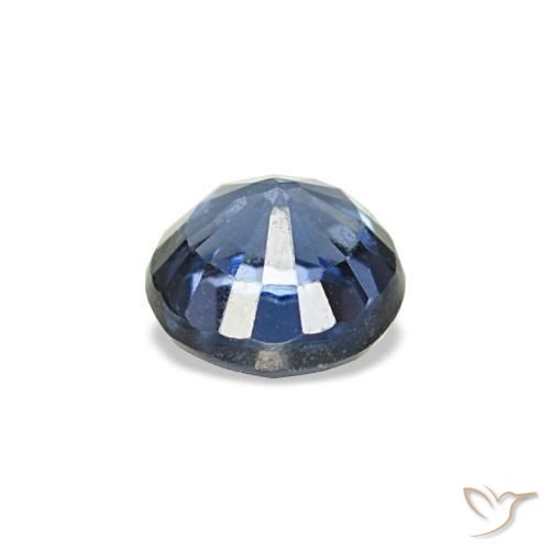 Spinel Gemstone in 3.5 mm (calibrated) Size for Sale, Spinel Stone in Navy Blue Color