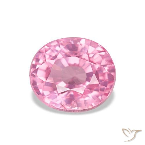 2.02 ct Pink Spinel Gemstone, Spinel Gem in Oval Facet Shape for Sale.